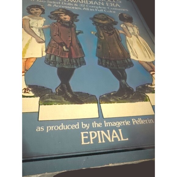 Antique Edwardian Paper Dolls Book By Dover 1975 Edition Reprinted From 1908/191 - Picture 2 of 10